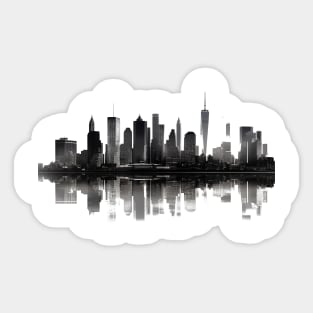 New York City Skyline Sticker